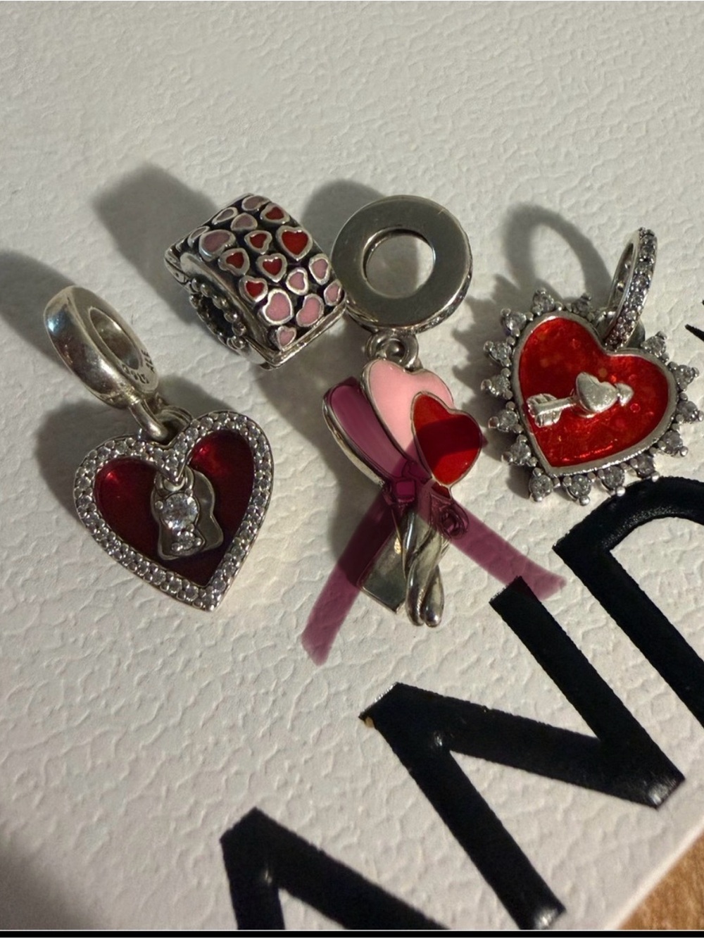 Pandora Red Hot Charm Bundle